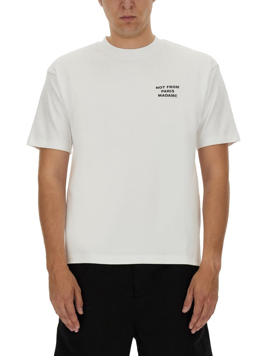 Drole De Monsieur - T-SHIRT IN COTONE t-shirt-in-cotone_20e86abe-c32a-4421-bbaf-7cfb66b4e630