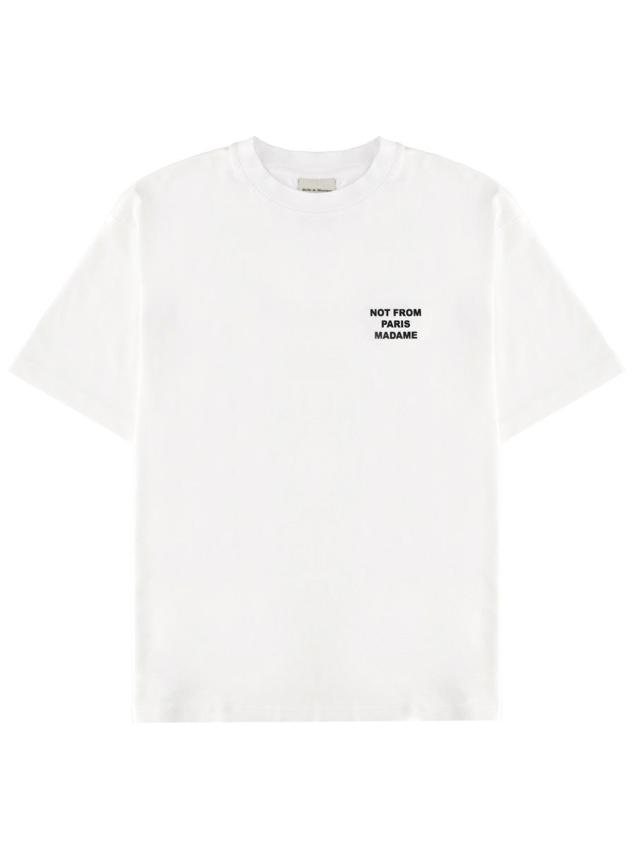 Drole De Monsieur - T-SHIRT IN COTONE t-shirt-in-cotone_20e86abe-c32a-4421-bbaf-7cfb66b4e630