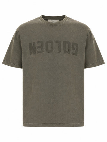 Golden Goose - Cotton T-shirt GREEN