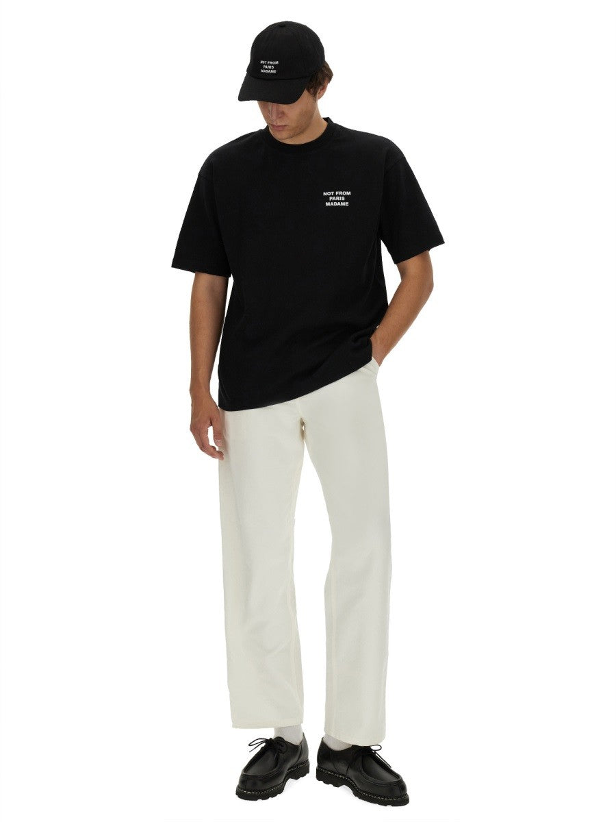Drole De Monsieur - T-SHIRT IN COTONE t-shirt-in-cotone_789da4b7-64d9-4c63-9fff-298818ffb452