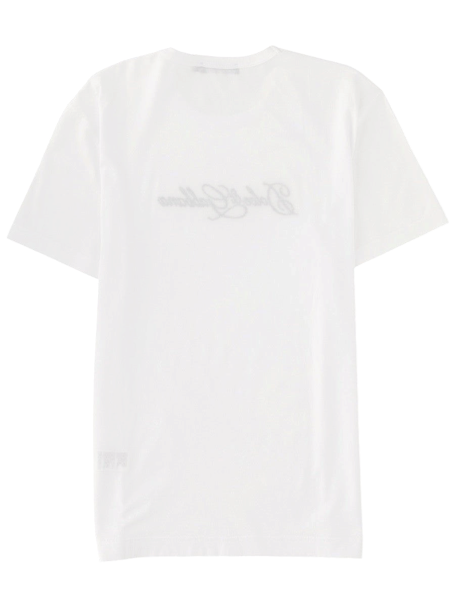 Dolce & Gabbana - T-SHIRT IN COTONE