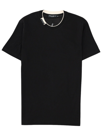 Dolce & Gabbana - Cotton T-shirt Black