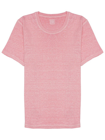120% LINO - T-SHIRT IN LINO Pink M