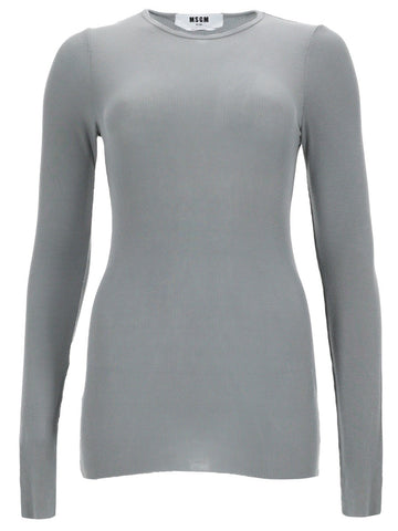 msgm msgm - T-SHIRT IN VISCOSA