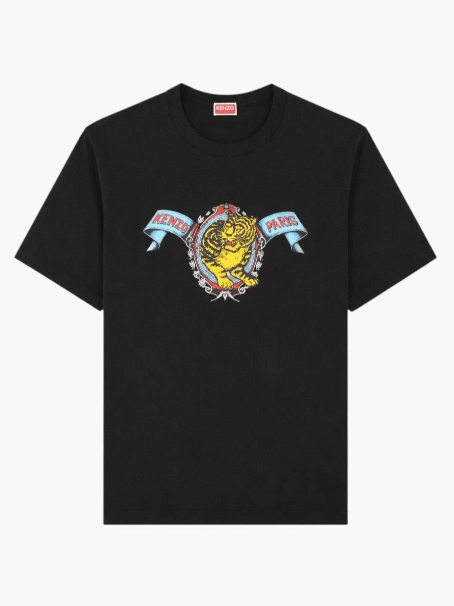 Kenzo - T-SHIRT "JUMPING TIGER" Black