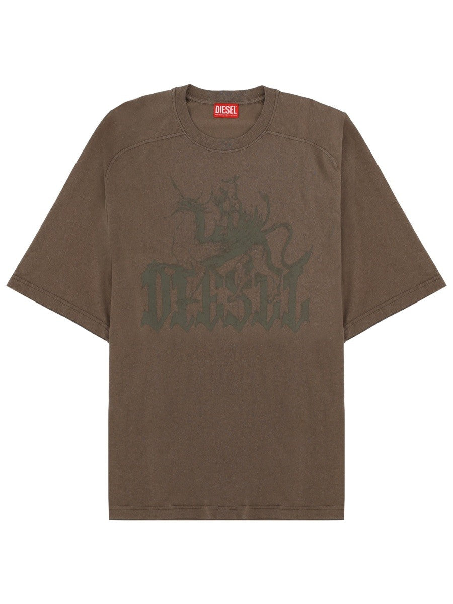 Diesel - T-SHIRT "JUSSI" CON LOGO t-shirt-jussi-con-logo