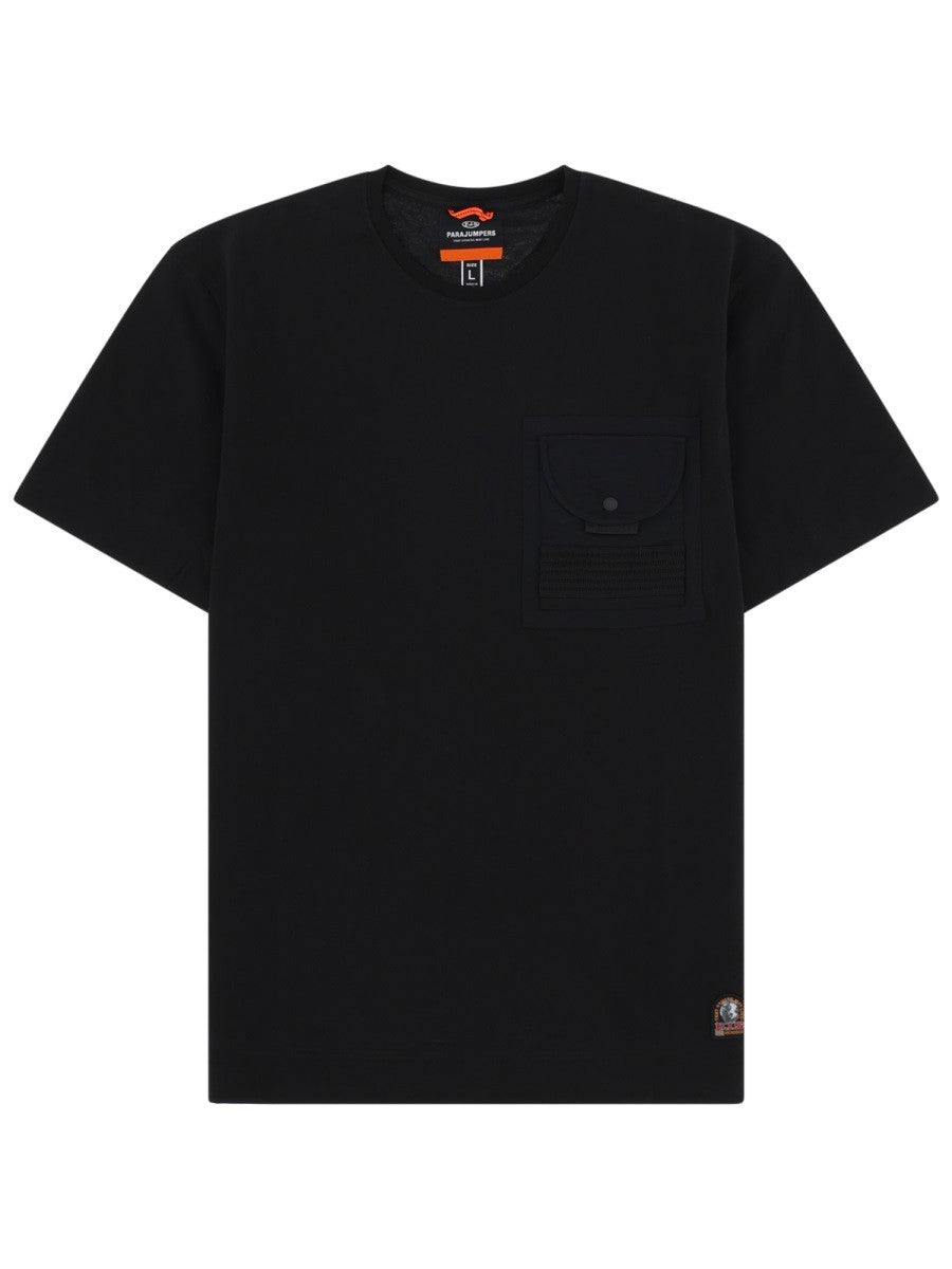 PARAJUMPERS PARAJUMPERS - T-SHIRT "MALHAM" CON TASCHINO