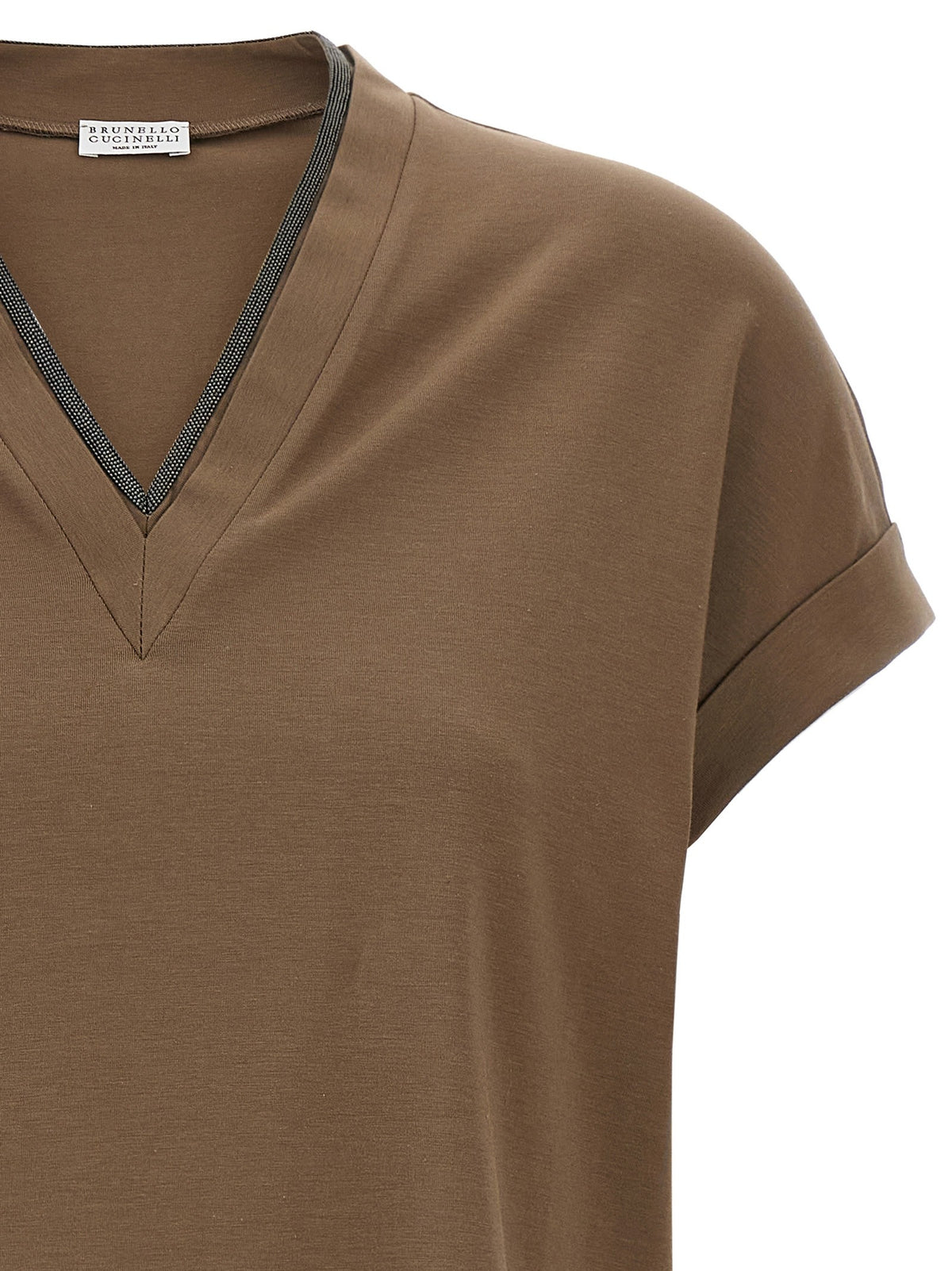 Brunello Cucinelli - T-shirt Monile t-shirt-monile_d1e9d14b-3d7e-41a3-8d88-9a7090d97a4a