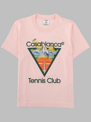 CASABLANCA CASABLANCA - T-SHIRT "PYRAMID ABDUCTION"