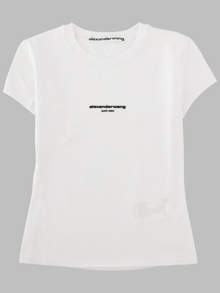 Alexander Wang - T-SHIRT SLIM FIT CON LOGO