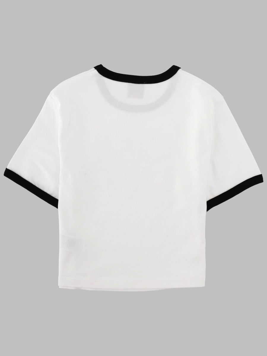 CASABLANCA CASABLANCA - T-SHIRT "STACKED LOGO"