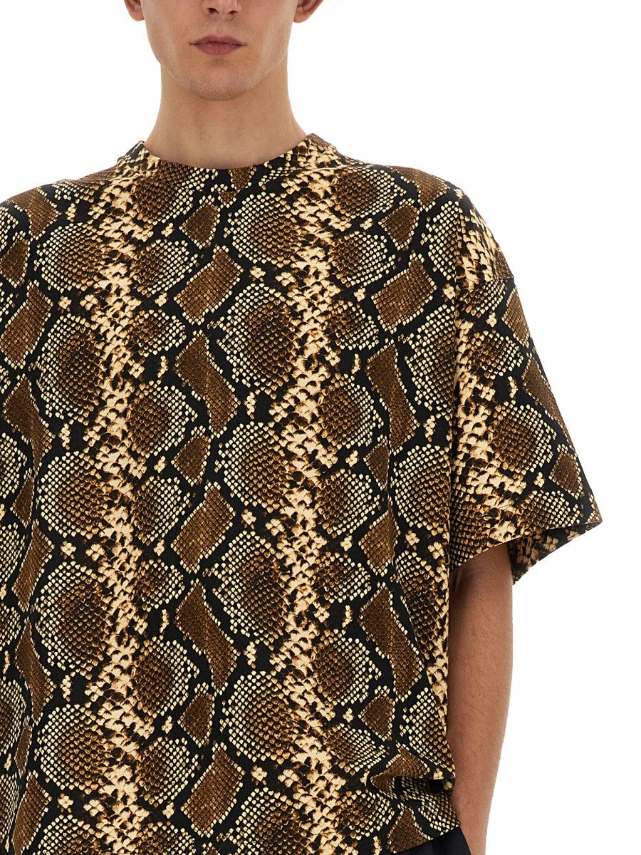 T-SHIRT WITH ANIMAL PATTERN