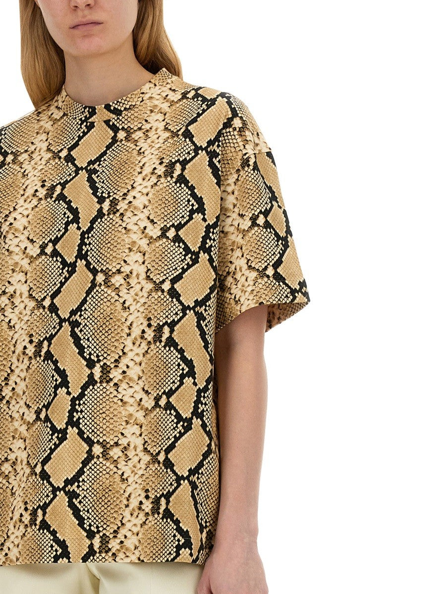 T-SHIRT WITH ANIMAL PATTERN