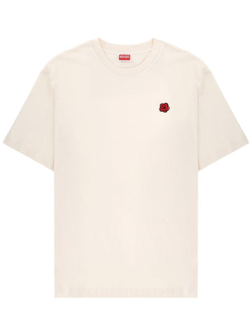 Kenzo Kenzo - T-SHIRT WITH "BOKE FLOWER" EMBROIDERY
