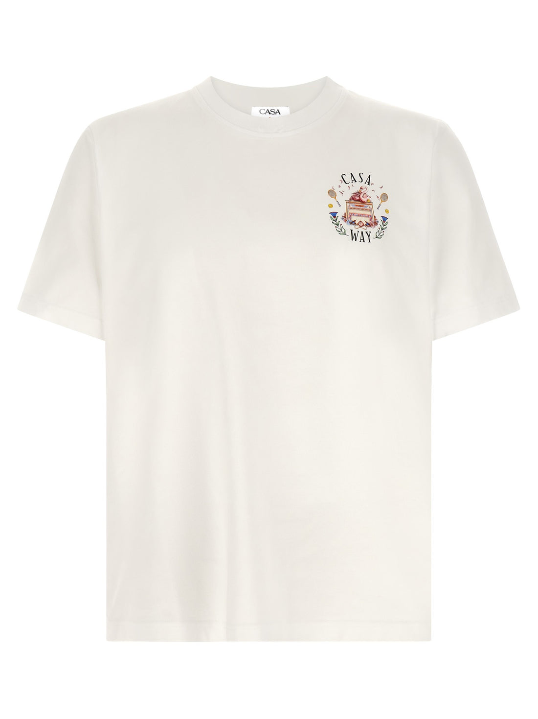CASABLANCA - T-shirt with 'Casa Way' print White