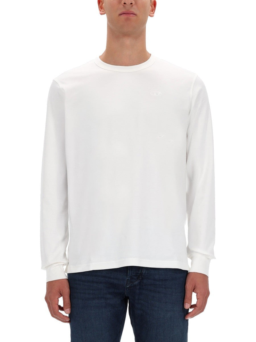 T-SHIRT WITH EMBROIDERED LOGO t-shirt-with-embroidered-logo_2d61439c-0d4e-447c-abfe-78fd569a47d4