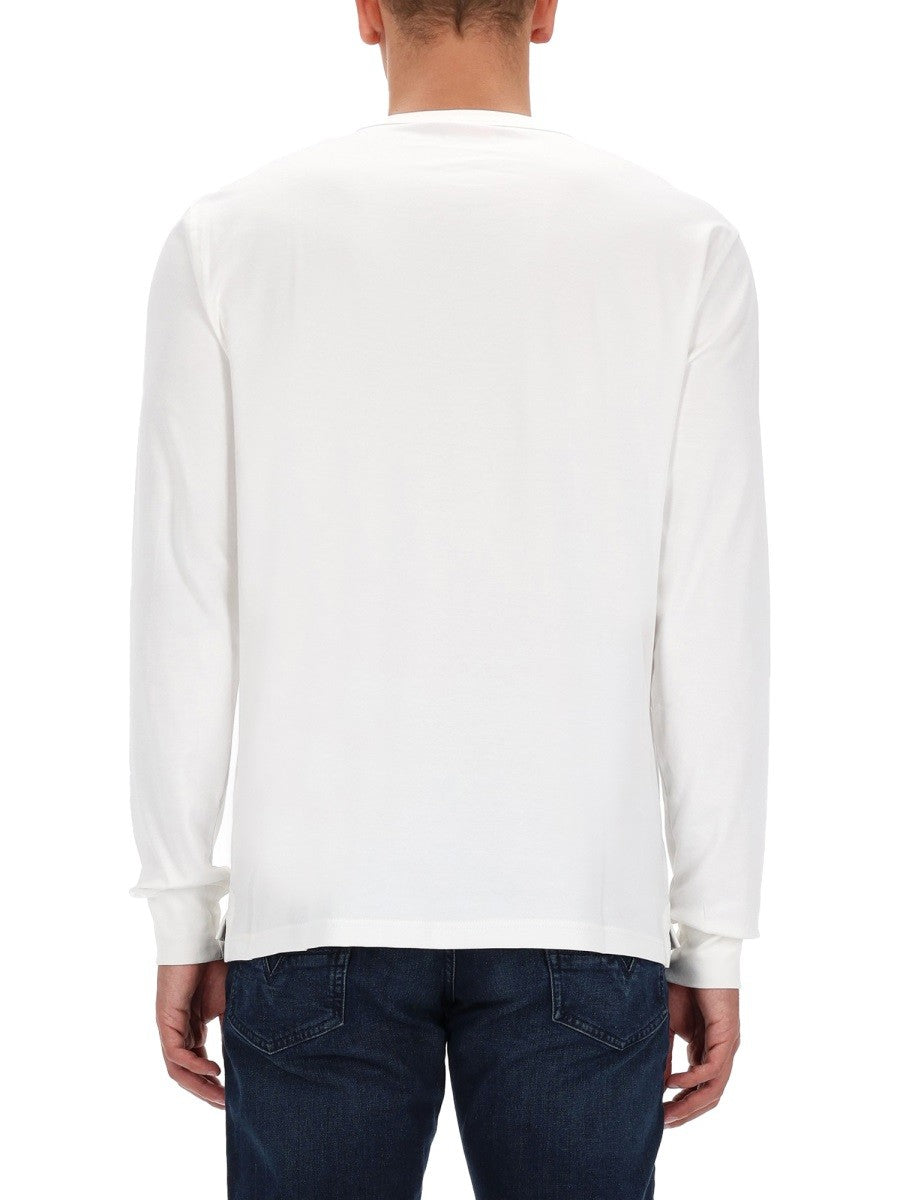 Diesel - T-SHIRT WITH EMBROIDERED LOGO