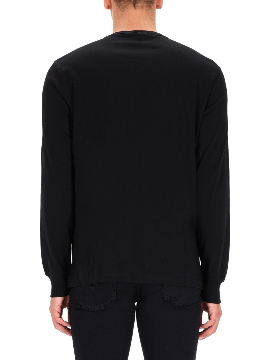 T-SHIRT WITH EMBROIDERED LOGO