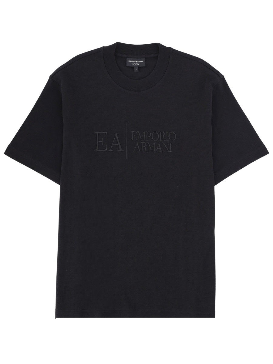 Emporio Armani Emporio Armani - T-SHIRT WITH ICON EMBROIDERY