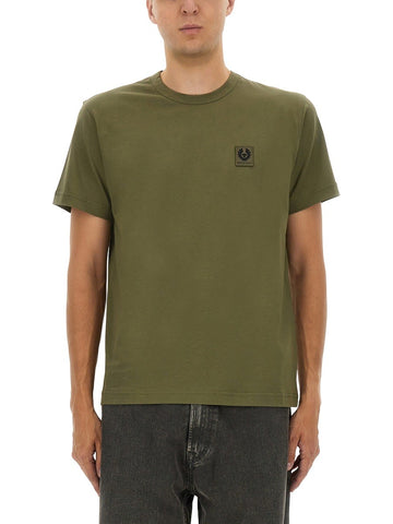 T-SHIRT WITH LOGO PATCH