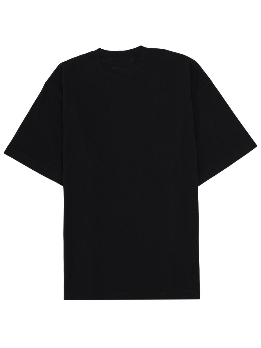 Stone Island - T-SHIRT WITH LOGO PATCH