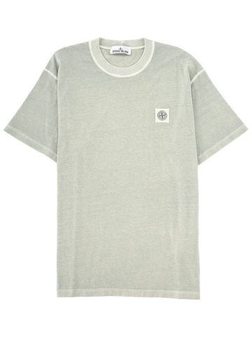 Stone Island - T-SHIRT WITH LOGO PATCH t-shirt-with-logo-patch_e538bdb7-0994-4ccc-a086-b4992b4d08cc