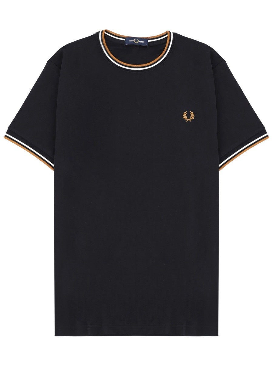 FRED PERRY - T-SHIRT WITH LOGO t-shirt-with-logo_1fb9b22c-ed43-4dae-9572-f1abbb139c4b