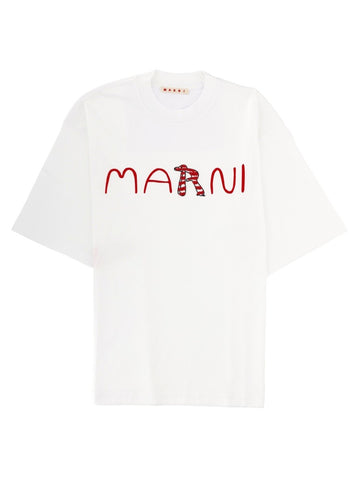 Marni - T-SHIRT WITH LOGO t-shirt-with-logo_270790fa-b844-420a-8279-ba96133d9a1b