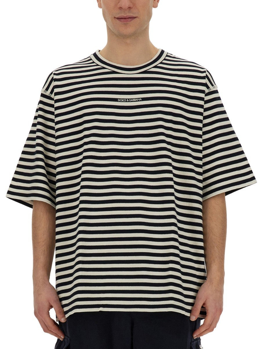 Dolce & Gabbana - T-SHIRT WITH LOGO t-shirt-with-logo_2b1b1fb7-981f-40b9-ae2d-b93bfc37a0a3