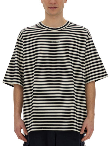 Dolce & Gabbana - T-SHIRT WITH LOGO t-shirt-with-logo_2b1b1fb7-981f-40b9-ae2d-b93bfc37a0a3