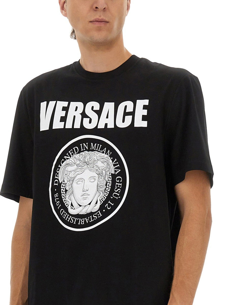 Versace - T-SHIRT WITH LOGO