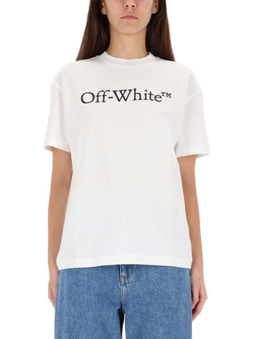 Off White - T-SHIRT WITH LOGO t-shirt-with-logo_4ac7eeff-aaa7-4f2f-88c7-81c4a2d4fd0d