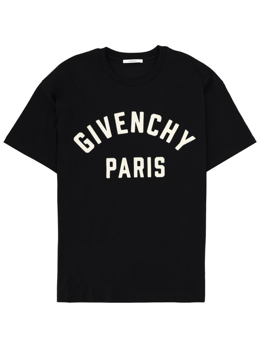 Givenchy - T-SHIRT WITH LOGO t-shirt-with-logo_5558183a-a24a-4844-bfa5-dffdbf943fba