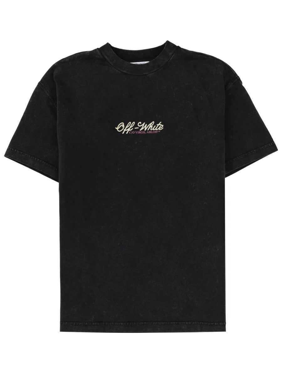 Off White - T-SHIRT WITH LOGO t-shirt-with-logo_5c9e7abc-3adb-464a-a288-46ca987698f0