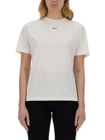 Off White - T-SHIRT WITH LOGO t-shirt-with-logo_60db370c-a5b5-4540-9b6b-0b63225e51da