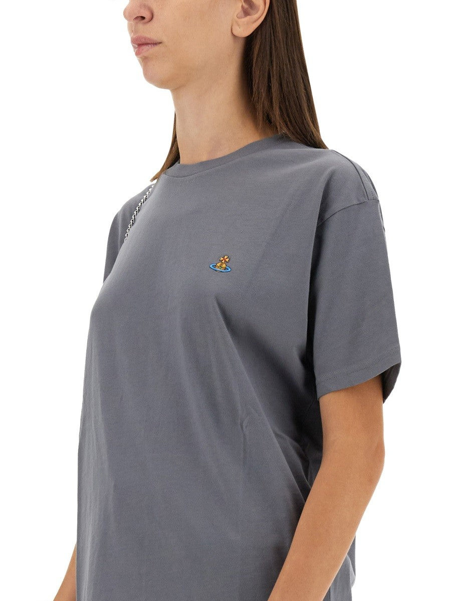 Vivienne Westwood Vivienne Westwood - T-SHIRT WITH LOGO Unisex