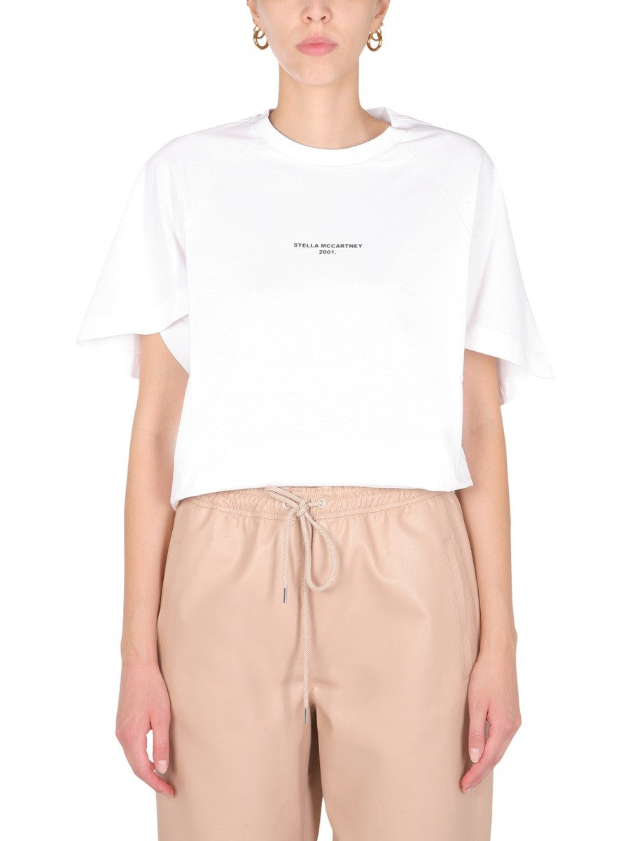 stella mccartney - T-SHIRT WITH LOGO t-shirt-with-logo_75c61582-f7b3-44fa-861e-ab3c6944c6a7
