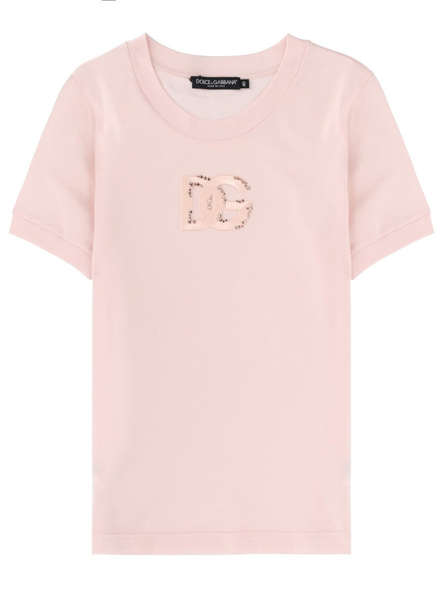 Dolce & Gabbana - T-SHIRT WITH LOGO t-shirt-with-logo_80b5dba9-96bc-4dd5-b41a-61937346ea3b