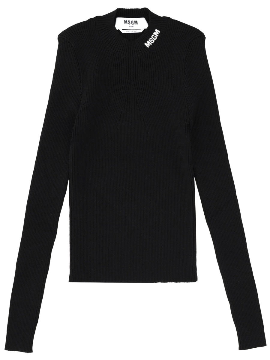 msgm - T-SHIRT WITH LOGO t-shirt-with-logo_a151bc8d-5a18-47f8-b9fe-c9202dbbe4e5