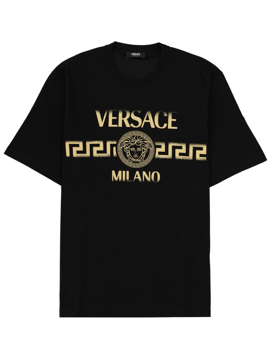 Versace - T-SHIRT WITH LOGO t-shirt-with-logo_a2130f96-1603-41db-a791-9ea4540f2e38