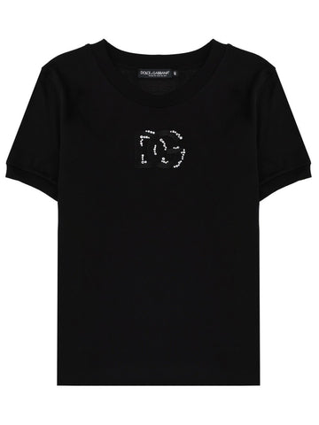 Dolce & Gabbana - T-SHIRT WITH LOGO t-shirt-with-logo_ac3b7bf3-9737-480f-b6f1-2779a017e9c9