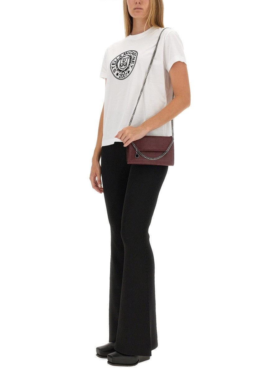 stella mccartney stella mccartney - T-SHIRT WITH LOGO