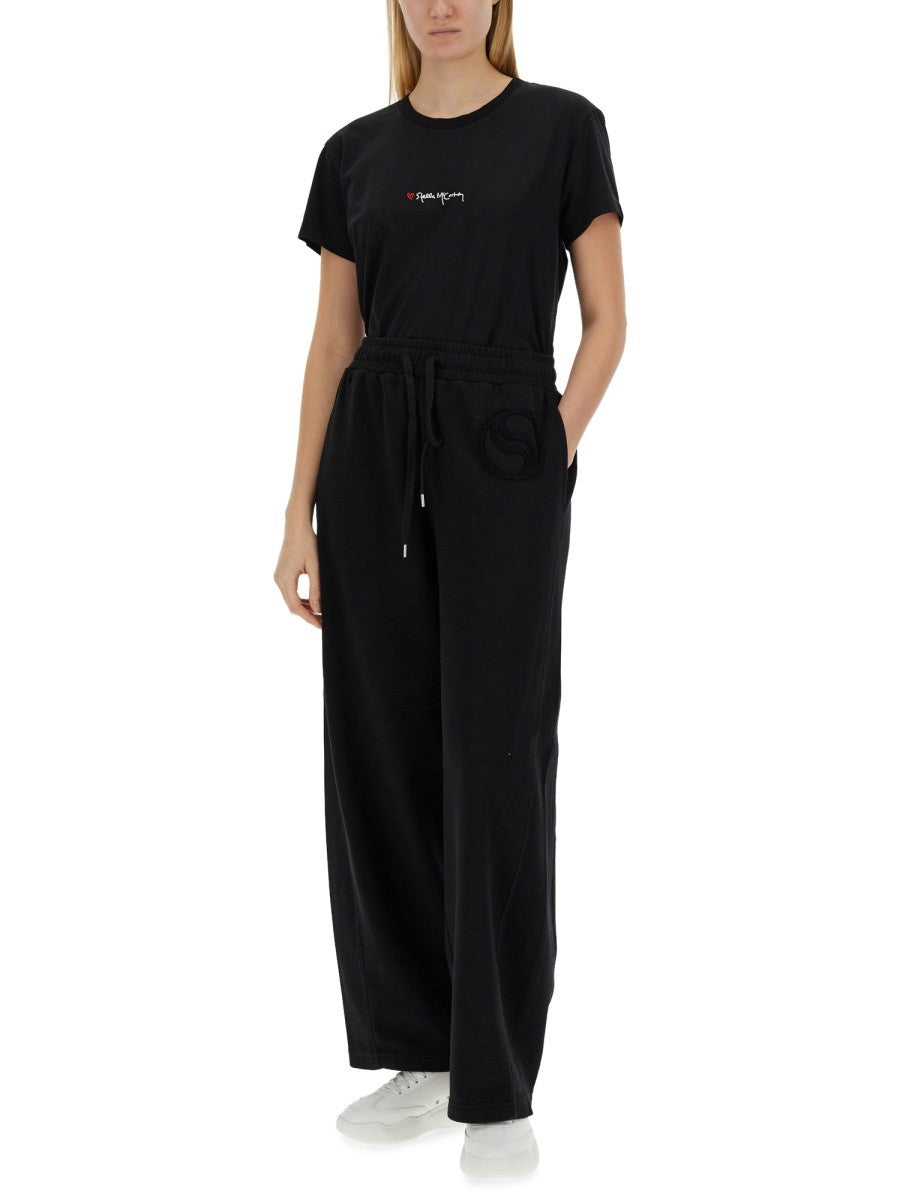 stella mccartney stella mccartney - T-SHIRT WITH LOGO