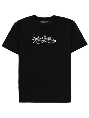Dolce & Gabbana - T-SHIRT WITH LOGO t-shirt-with-logo_b2c693b5-1bd2-4616-ae24-db185b576379