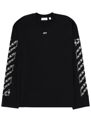 Off White - T-SHIRT WITH LOGO t-shirt-with-logo_c56780d9-3def-44b3-9f2a-0ebf400041d7
