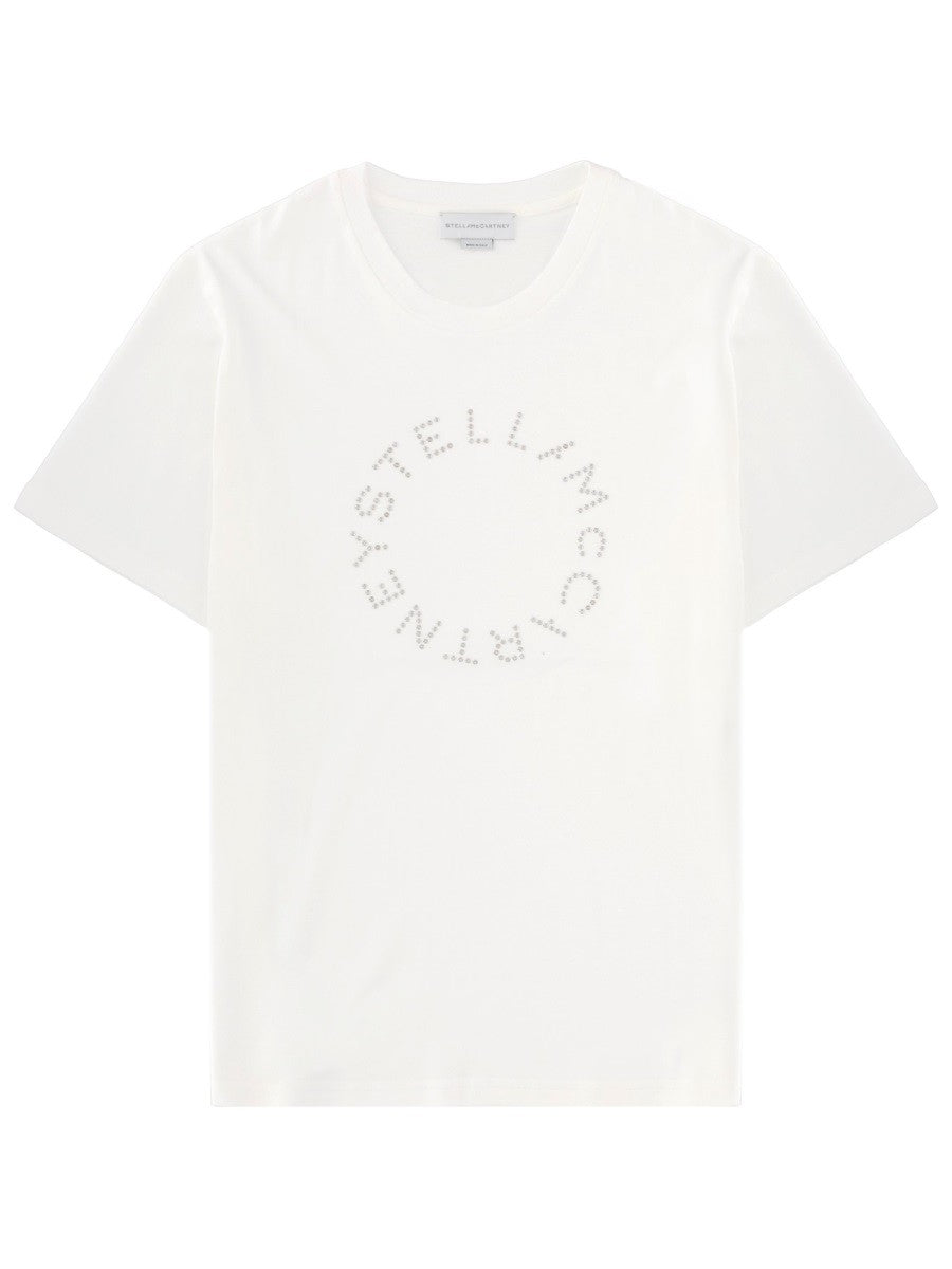 stella mccartney - T-SHIRT WITH LOGO t-shirt-with-logo_c6939302-b2d6-4686-b0f3-846f63fd94ef