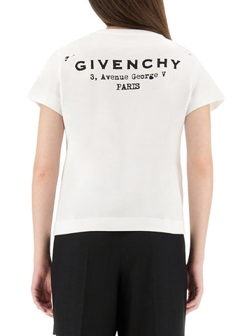 Givenchy - T-SHIRT WITH LOGO t-shirt-with-logo_c7b3de3e-d167-45fe-a635-2571f085d643