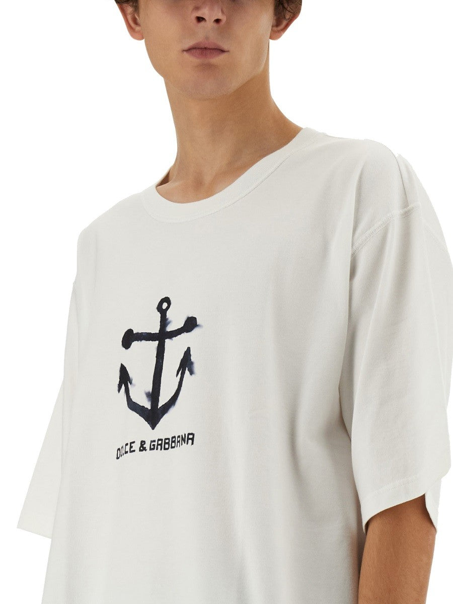 Dolce & Gabbana - T-SHIRT WITH LOGO