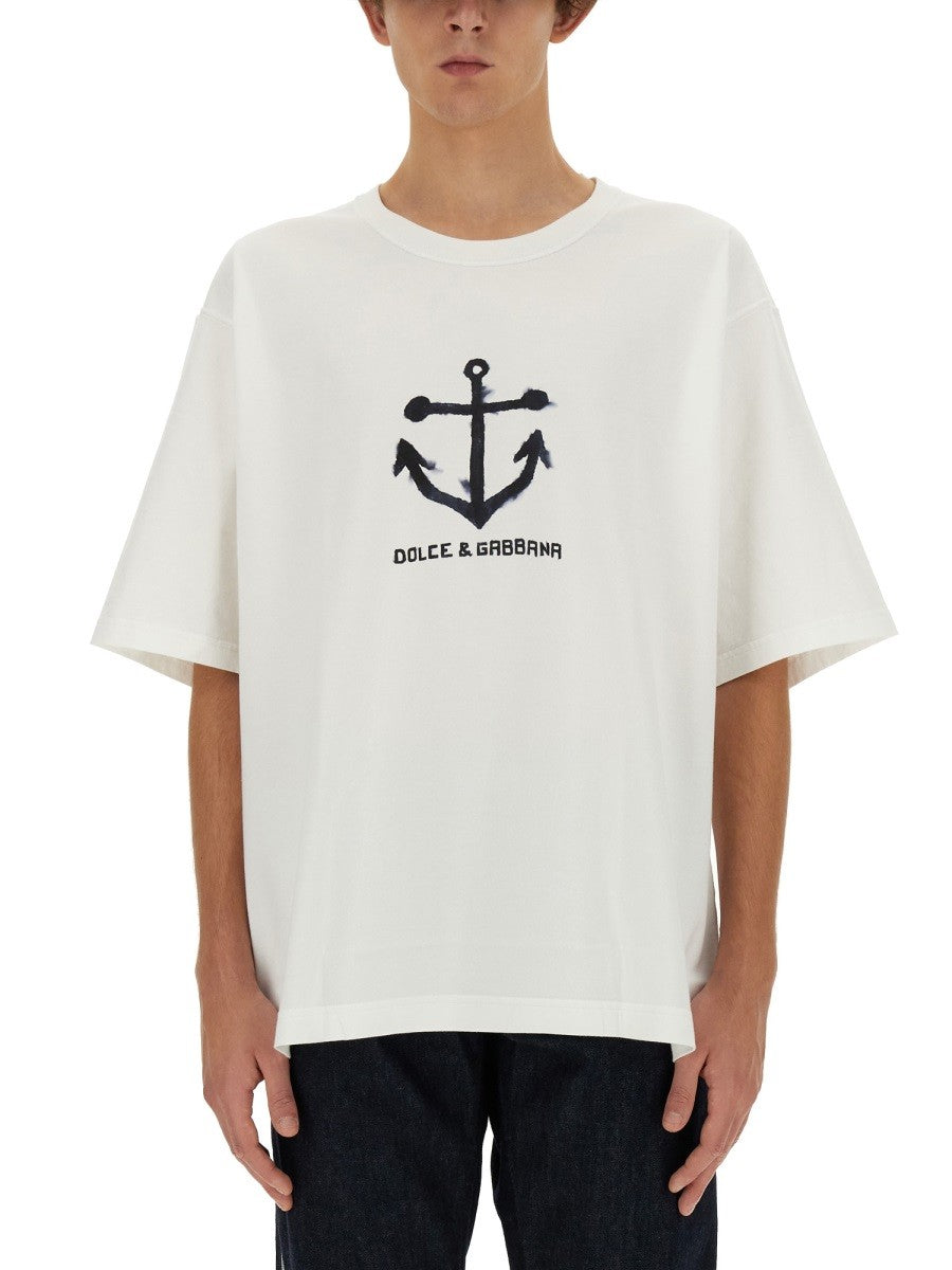 Dolce & Gabbana - T-SHIRT WITH LOGO