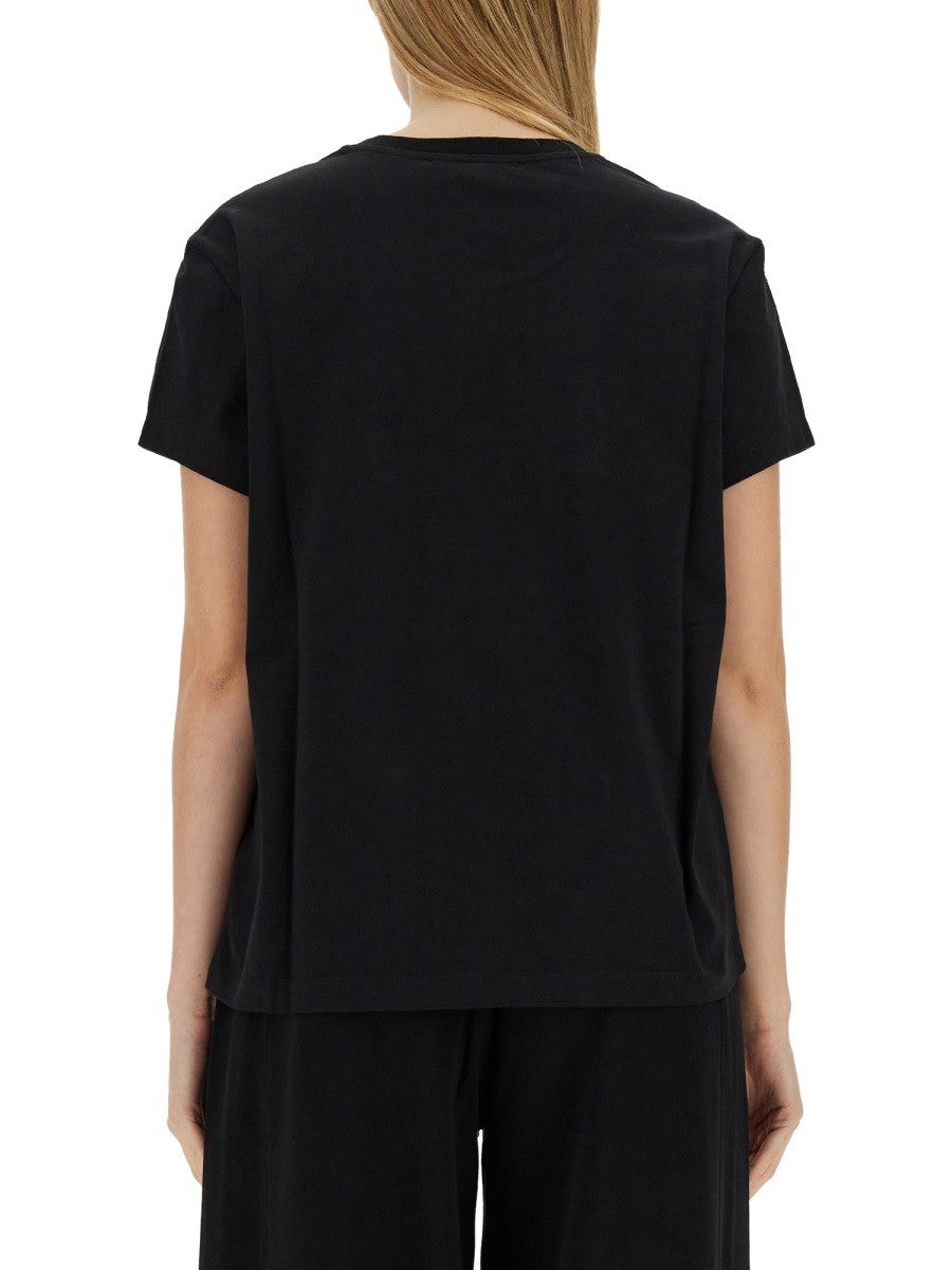 stella mccartney stella mccartney - T-SHIRT WITH LOGO